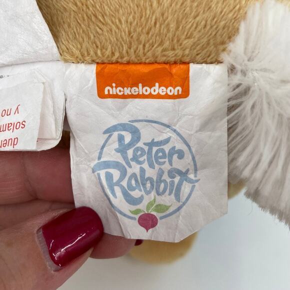Nickelodeon Peter Rabbit Plush Stuffed Animal Cuddle Pillow Blue Shirt 18 Inch - Picture 11 of 14